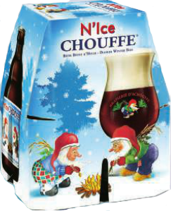 N Ice Chouffe set van 4 flesjes van 0,33 liter N Ice Chouffe set van 4 flesjes van 0,33 liter